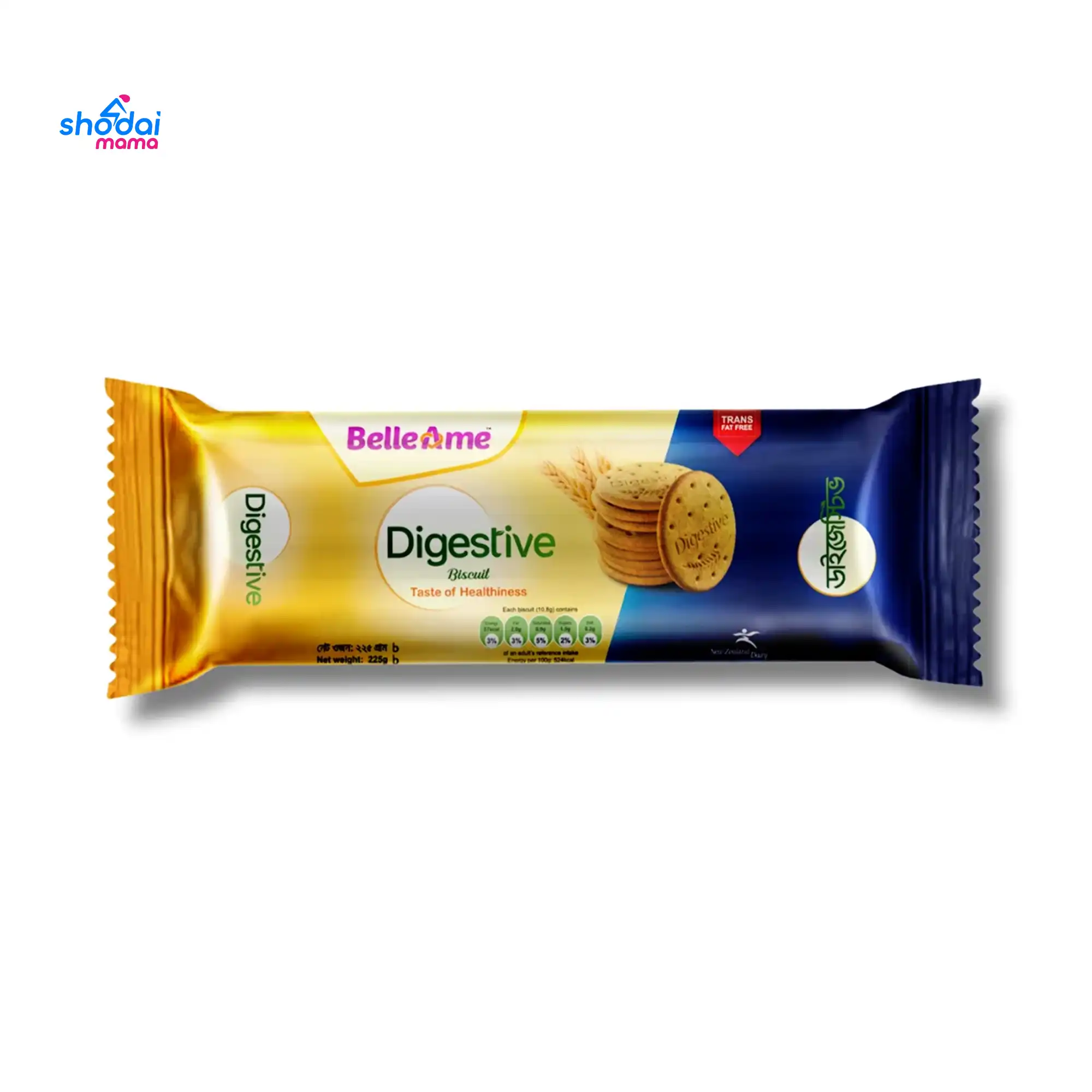 BelleAme Digestive Biscuit 225gm